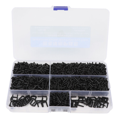Nylon Badminton String Protector Grommet Set, Assorted Sizes 2