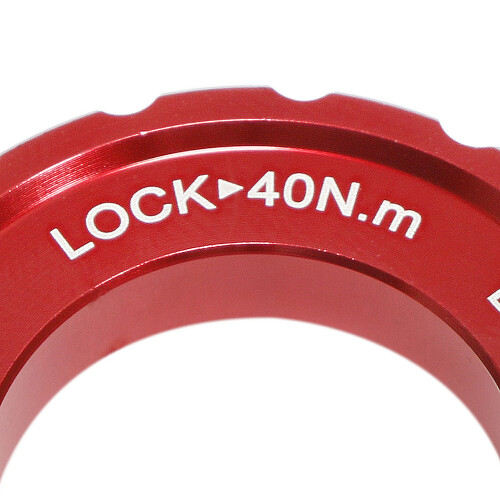 Anello per disco Center Lock per mozzo da 9/12/15/20 mm, nero 1