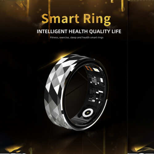 Smart-Ring 20 mAh Silber IP68 Umfang 55,8 mm 2