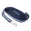 Versatile 8m Navy Blue Polyester Horse Rein for Riding & Obedience Training 16