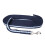 Versatile 8m Navy Blue Polyester Horse Rein for Riding & Obedience Training 1
