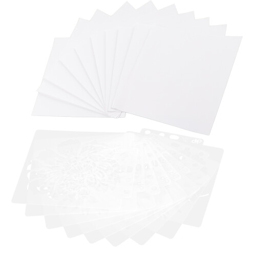9Pcs Mandala Template Painting Drawing Stencils