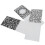 3Pcs Plastic Embossing Folders Embossed Template 10