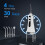 Water Flosser Cordless 300ml Rechargeable 3 Modes Oral Irrigator Teeth 2