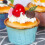 6Pcs Artificial Fake Cupcake Decorative Simulation Cupcake Model for Display Kitchen Decoration Photography Props 7