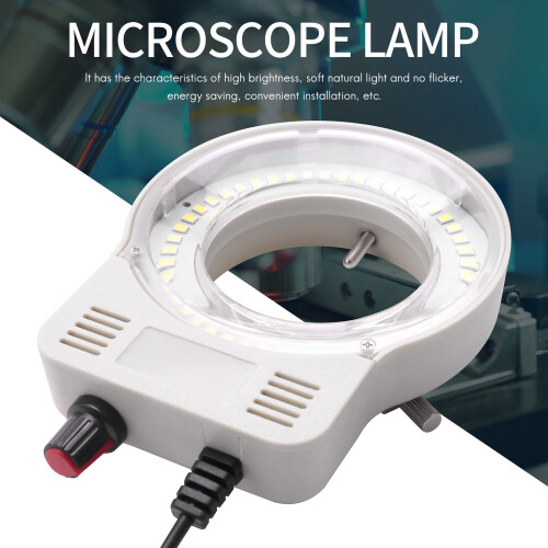 48 LED Industrial Microscope Camera Light Source Ring Lamp Light 2