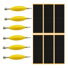 12 Pack Fingerboard Grip Tape Sticky Foam Sticker + Screwdriver Tool