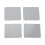 4PCS Side Skirt Rocker Panel Plug Caps for E320 E430 1995-2003 15