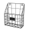 Wire Mail Basket - Wall Mounted Hanging Folder/Document Organizer 1