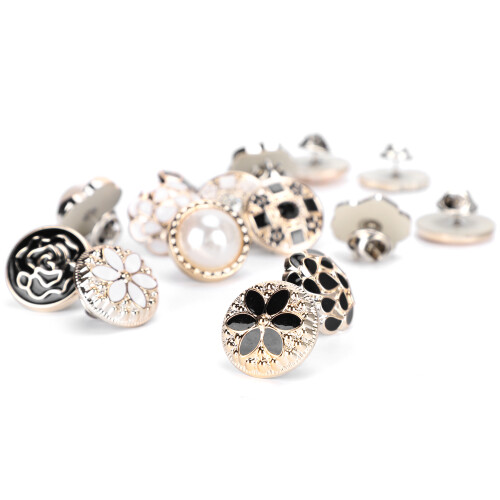 30Pcs Collar Button Pins NailFree Coats Sweaters 2