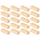 20 Pieces Wood Place Card Holders,for Wedding Dinner Decoration 3