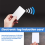 20Pcs NFC Cards White Blank for PVC Tags 504 Bytes Chip Sticker 5