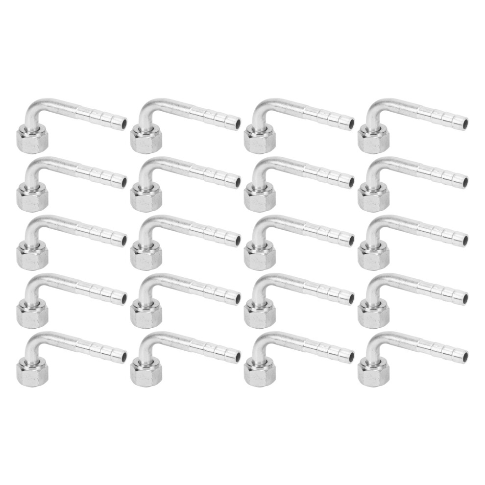 20Pcs Car Air Conditioner Connector Angled 90 9121376050251