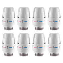 8Pcs Thermostatic Radiator Valve Thermostat Radiator Valve