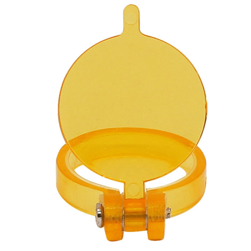 1PCS Yellow Filter for LED light lamp Dental Loupes Illumination 2