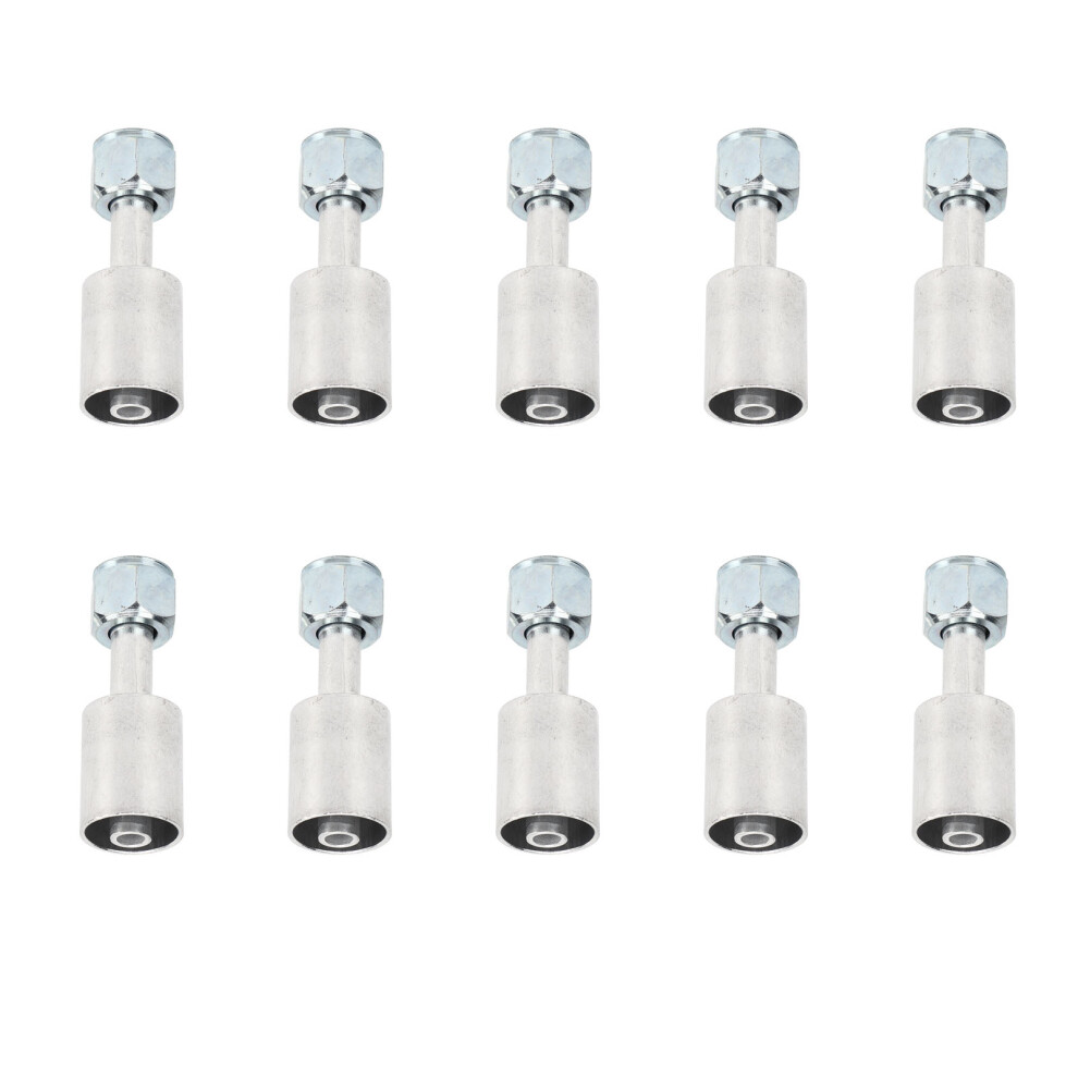 10 Pcs 1/2In Straight Air Conditioning Beadlock 9121376050527