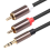 3.5Mm To Audio Cable for Amplifiers Audio Car Aux Mobile Phone 4