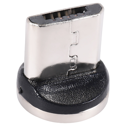 Round Magnetic Cable Plug Phone Microusb Android Charging Adapter 2