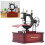Sewing Machine Music Box Clockwork Retro Style 10