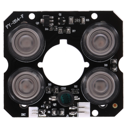 4 array IR led Spot Light LED board for CCTV cameras (52mm diameter)