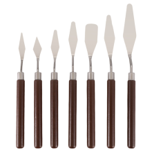 7 Pcs Oil Painting Knife Set Oil Painting Shovel Oil Painting Palette