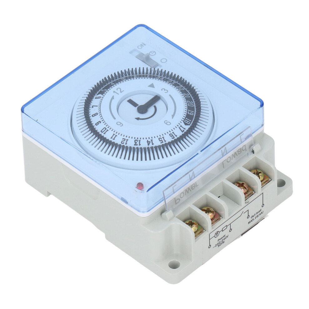24 Hour Mechanical Timer Switch For Lighting & Exhaust Control 8151331394053