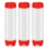 16 Oz Inverted Squeeze Bottles, Refillable Tip for Sauces Ketchup 1