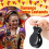 1 Pair Spanish Castanets Wood Hand Percussion Castanets(Black) 5