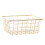 Storage Basket Solid Color Household Iron Basket Storage Box S 1