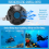 Scuba Diving 2Nd Stage Regulator Underwater Scuba Dive Octopus Black 6