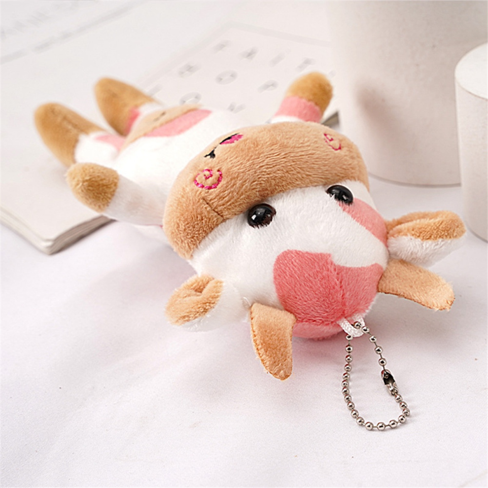 B Pet Chew Toy Puppy Molar Animal Shape Bite Toy Black/White