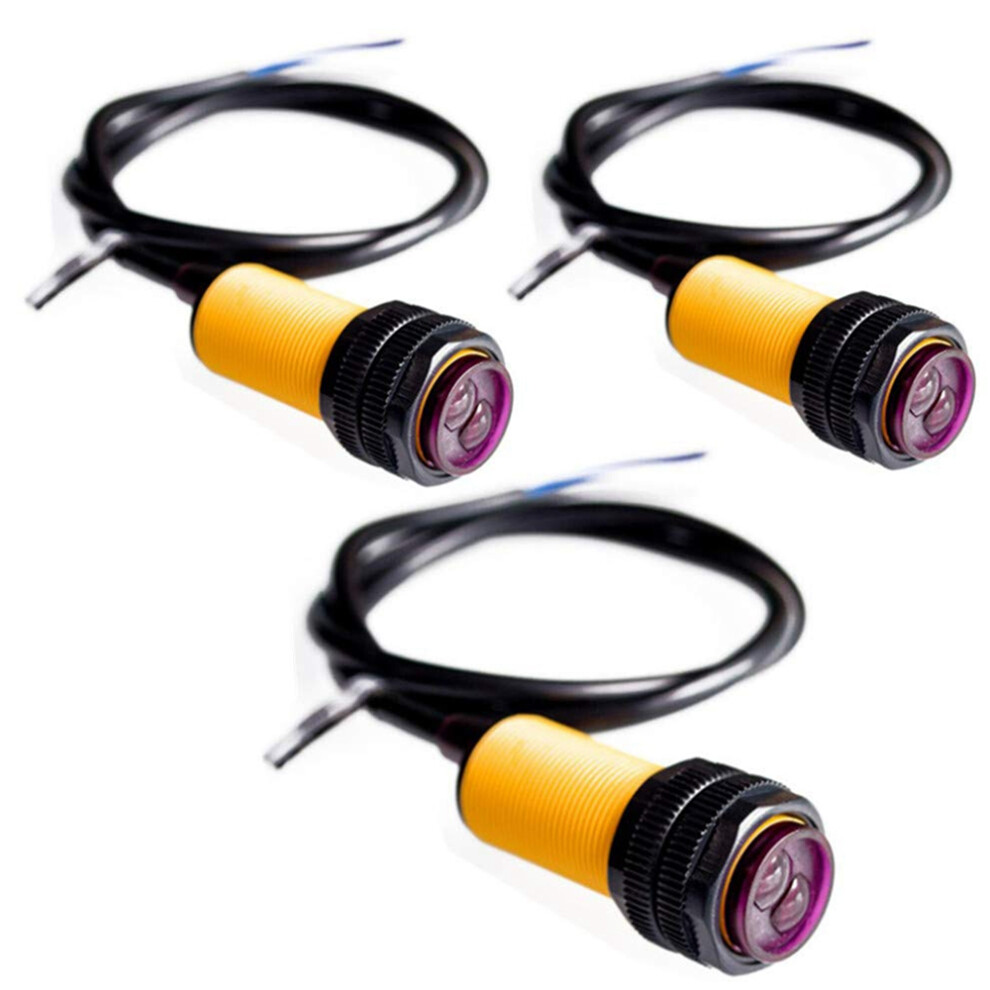 3 Pcs E18-D80nk Infrared Photoelectric Switch Obstacle Avoidance 4713022117880
