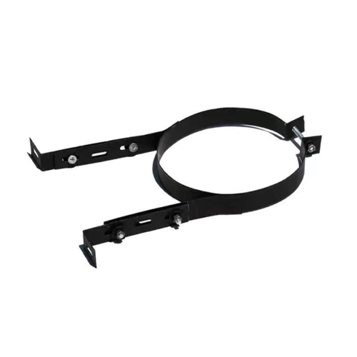 Chimney Pipe Holder Bracket Stainless Steel Adjustable Wall Support