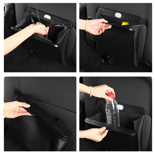 For Y 2024 Garbage Bag Leak-Proof Magnetic Dustbin 1