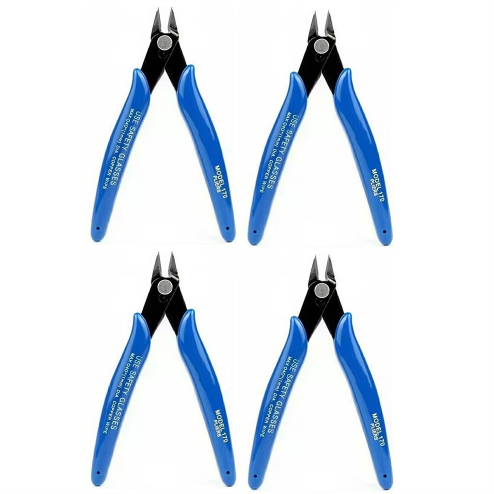 Side Cutting Pliers 5 Inch Side Cutter Clippers With Ergonomic Handle 4713022122976
