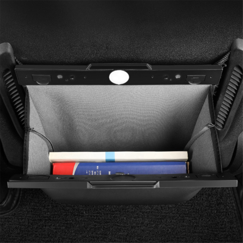 Car Garbage Bag Seat Back Hanging Folding Storage Bag Decoration 2