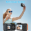 Waterproof Camera 4K 65MP Underwater Camera with 64G Card, Orange 4