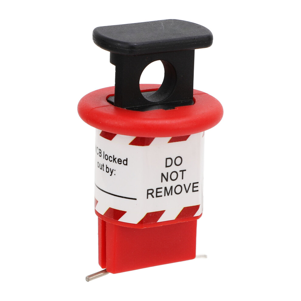 Durable Pa Nylon Circuit Breaker Lockout For Industrial Safety 76Mm 4081331400994