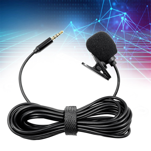 Lavalier Microphone Mic 3.5mm Plug for Mobile Phone Tablet Laptop 2