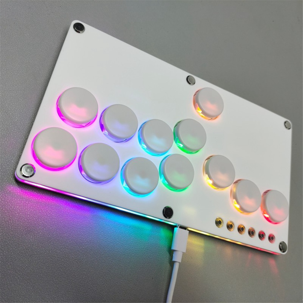 Flatbox Game Encoder Controller // White Key