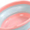 Folding Children's Silicone Wash Basin 8L Portable Pink 6