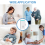 New D320 Flash Vibration Wireless Doorbell Smart Elderly Pager A 5