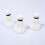 12 Pack Outdoor Feather Badminton Shuttlecocks 8.7x6.6cm White 7