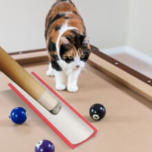 Aluminium Poolcue Spitzenschleifer - Größe 91x28x6 mm, Rot