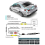 Car Backup Camera HD Night Vision Rear View Camera with 9 LED Lights 5