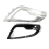 For Headlight Trim Frame Bumper Fog Light Cover Lamp Frame Bezel 3