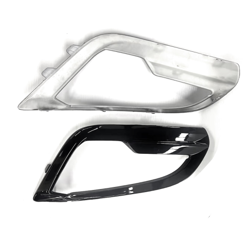 For Headlight Trim Frame Bumper Fog Light Cover Lamp Frame Bezel 2