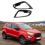 For Headlight Trim Frame Bumper Fog Light Cover Lamp Frame Bezel 2