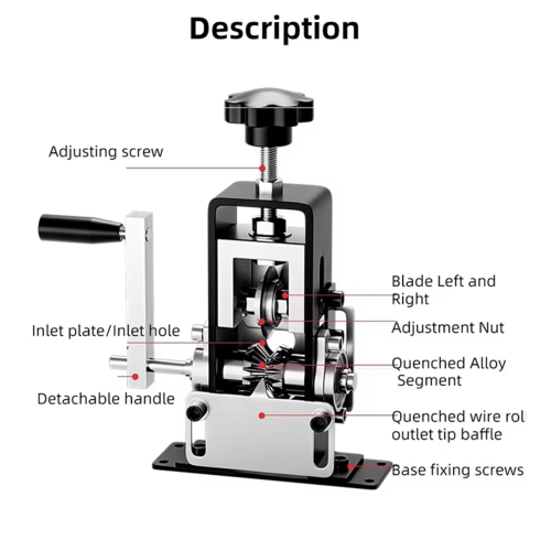 New Wire Stripping Machine Waste Cable Wire Stripping Machine 2