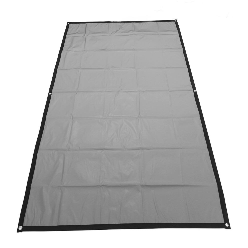 84 Inch Foldable Synthetic Pvc Projector Screen 16:9 Wall Mount Light 6951331405108
